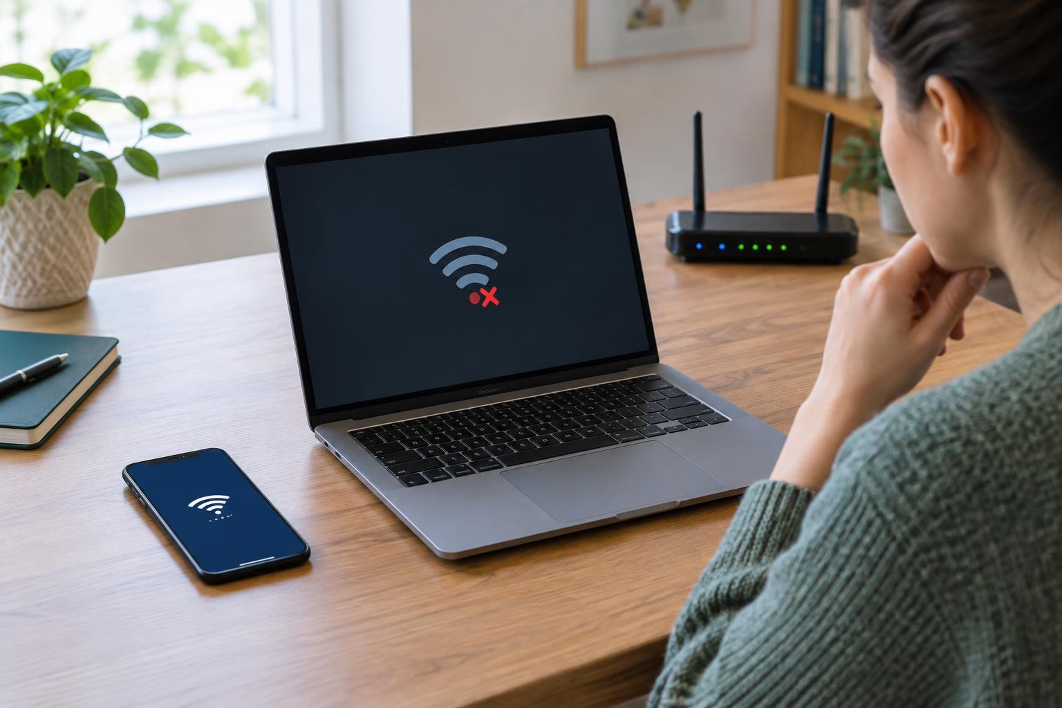 How to Troubleshoot When One Device Cannot Connect to the Internet