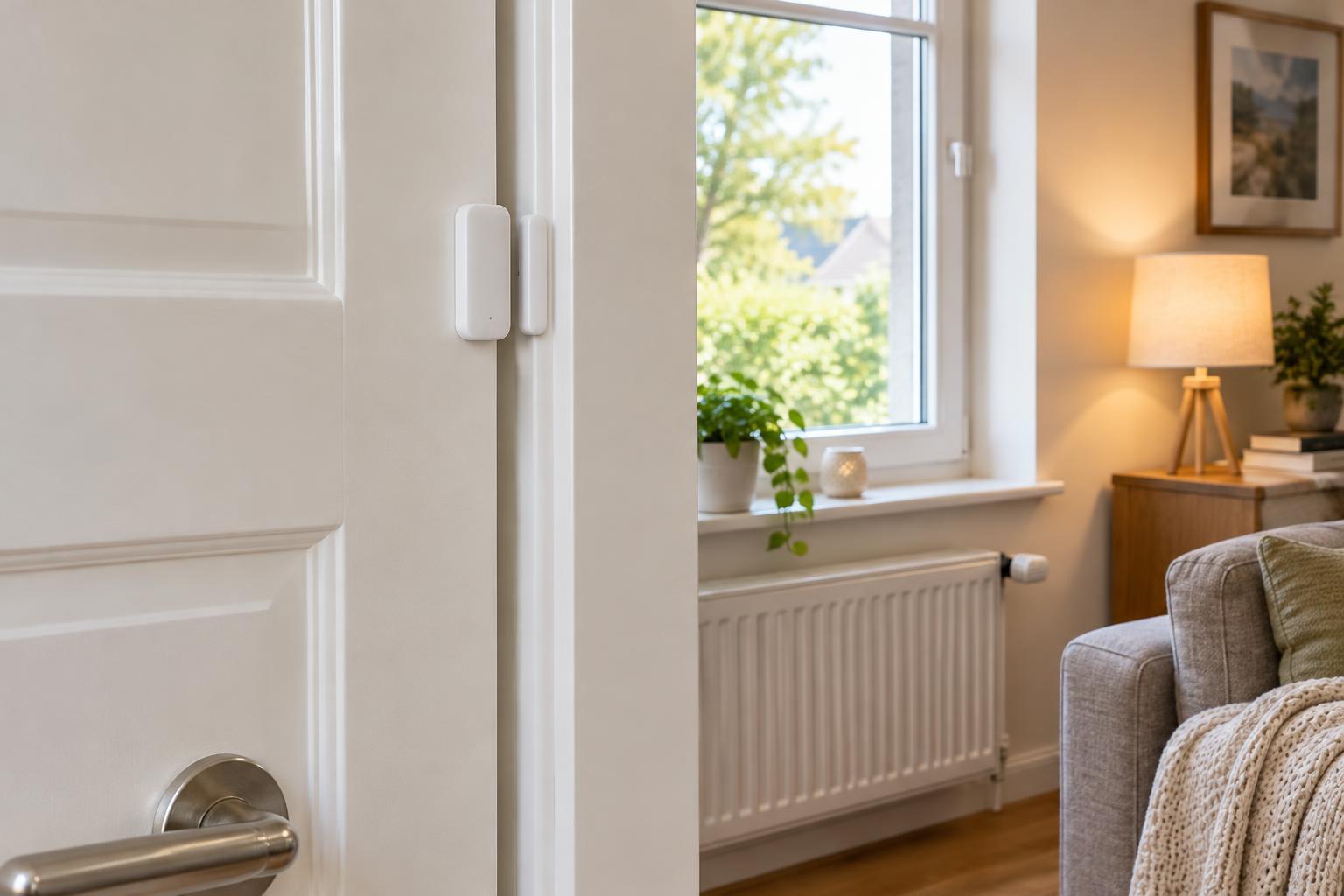 How to Use Door and Window Contact Sensors in Home Automations